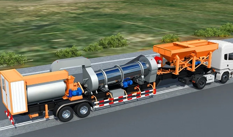 Mobile Asphalt Mixing Plant