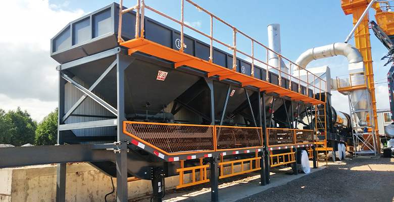 MAP Mobile Asphalt Mixing Plant